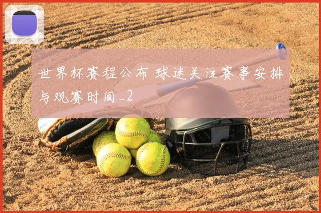世界杯赛程公布 球迷关注赛事安排与观赛时间_2